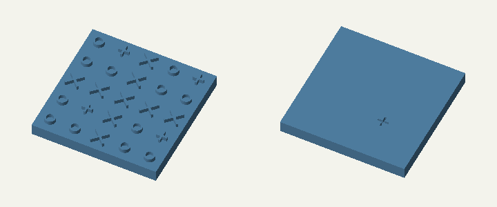 Corner 1 · 1 inside / 3 outside zeros: top and underside. The interactive view loads when visible.